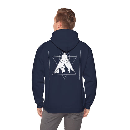 Mountain Adventure Hooded Sweatshirt Printify