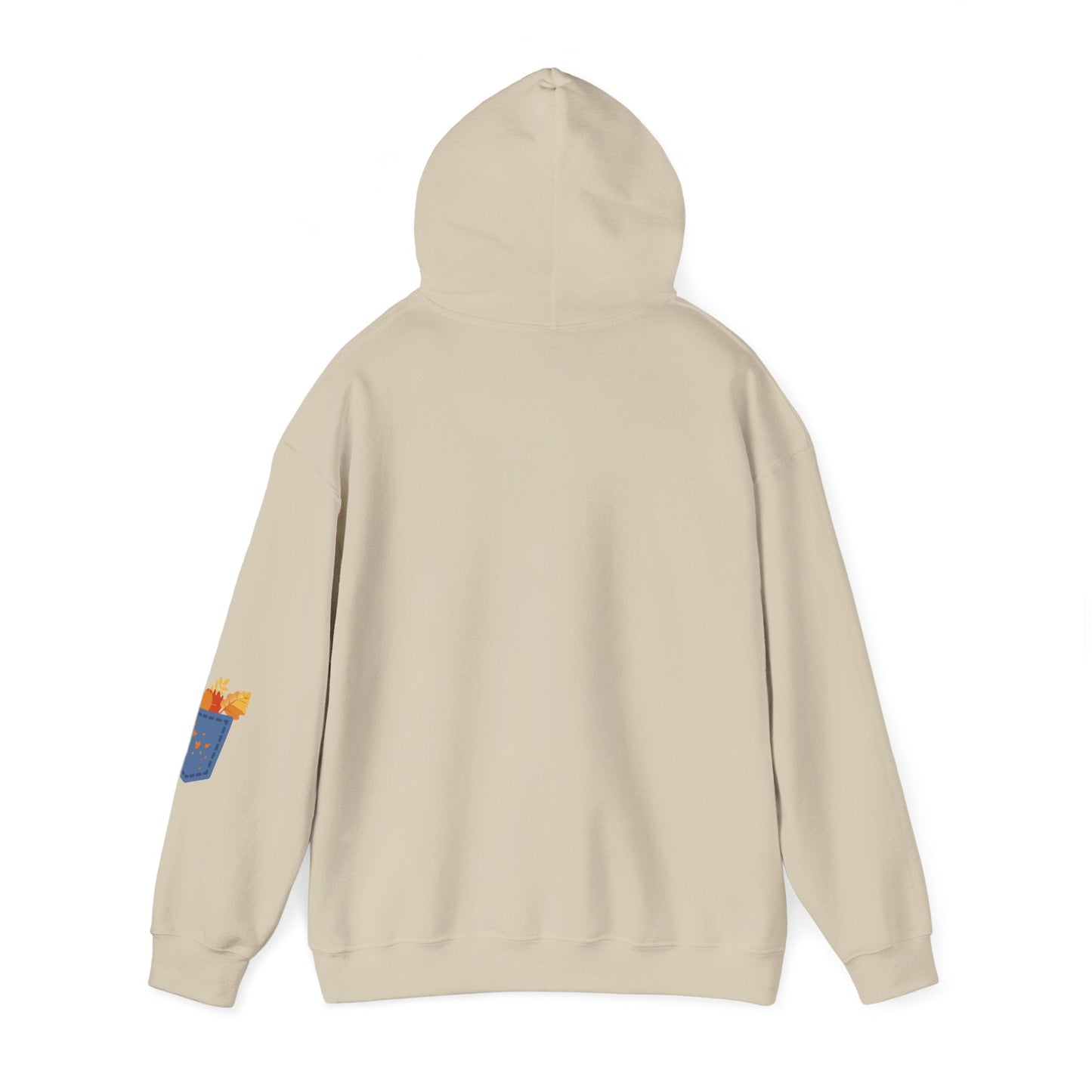 Floral Pocket Hoodie - Cozy Unisex Sweatshirt for Gardening Lovers Boho Wear