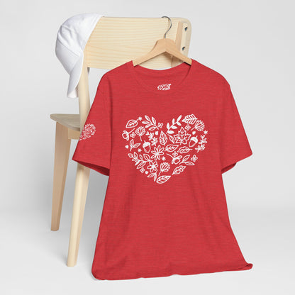 Floral Heart Tee