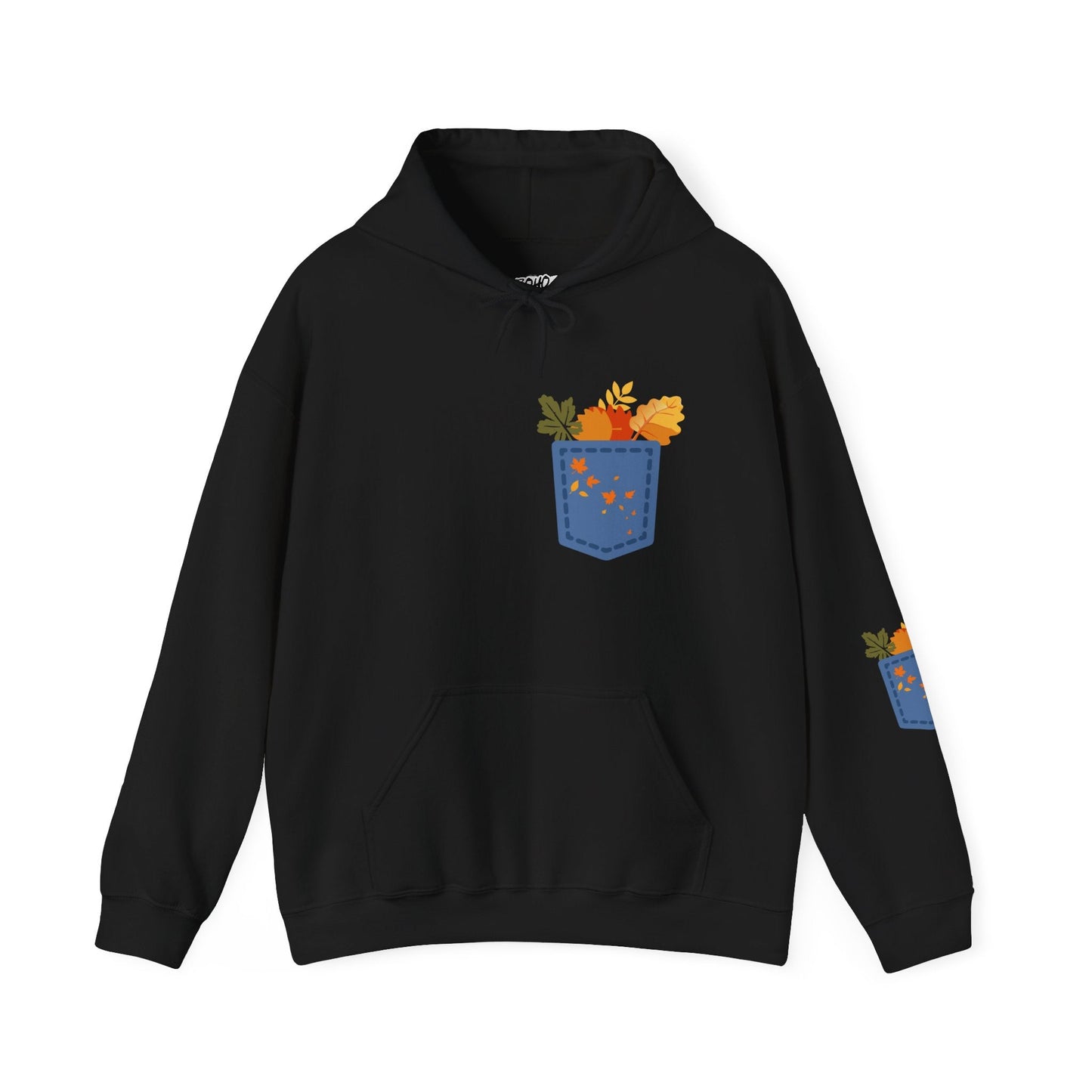 Floral Pocket Hoodie - Cozy Unisex Sweatshirt for Gardening Lovers Printify