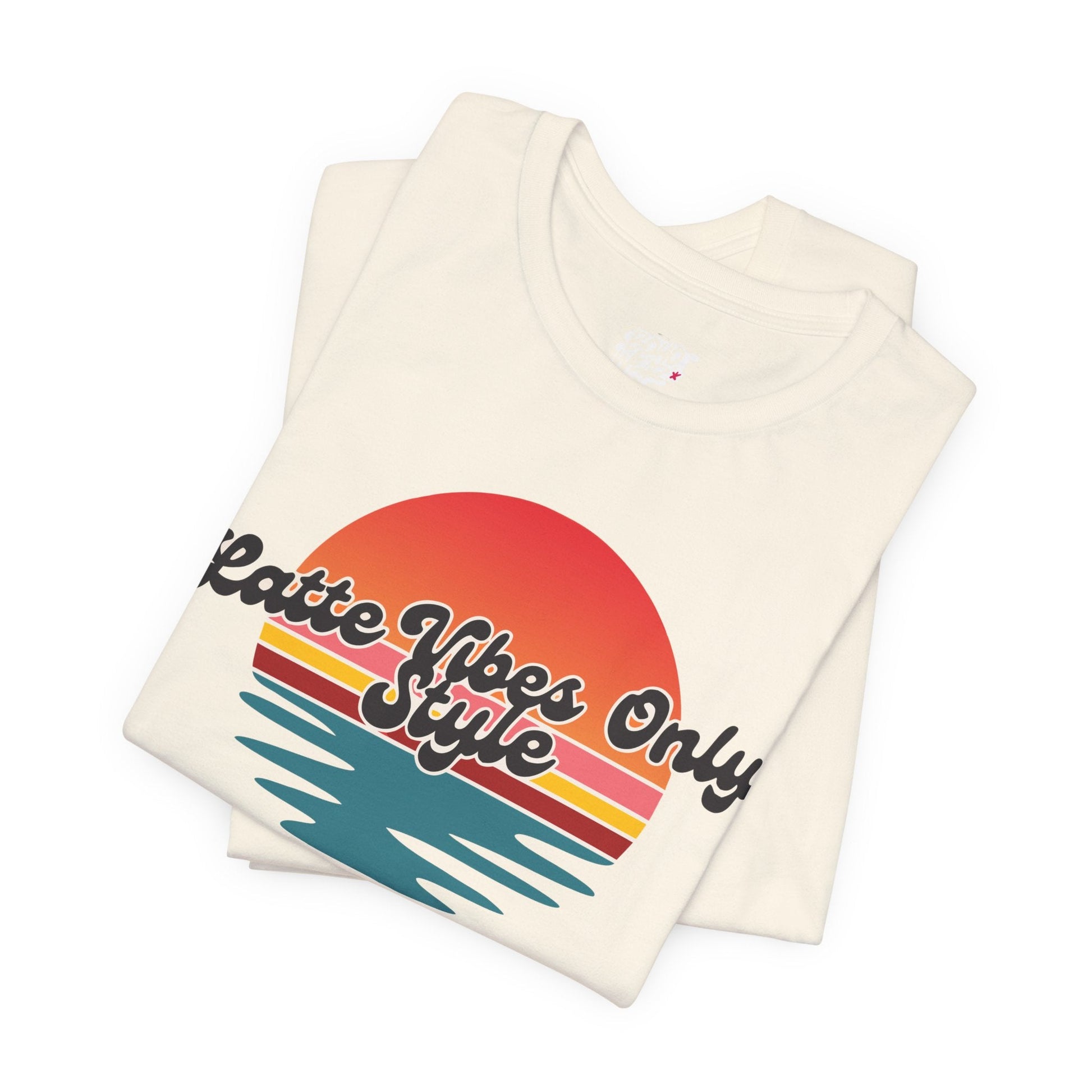 Latte Vibes Only T-Shirt Printify