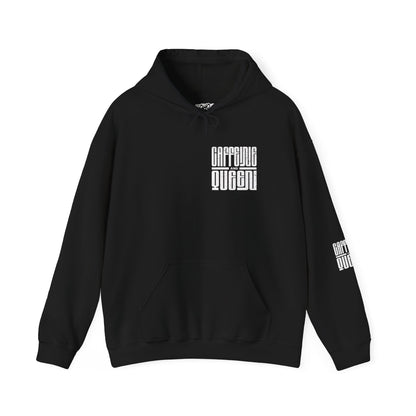 Hooded Sweatshirt - Caffeine Queen Graphic Design Printify