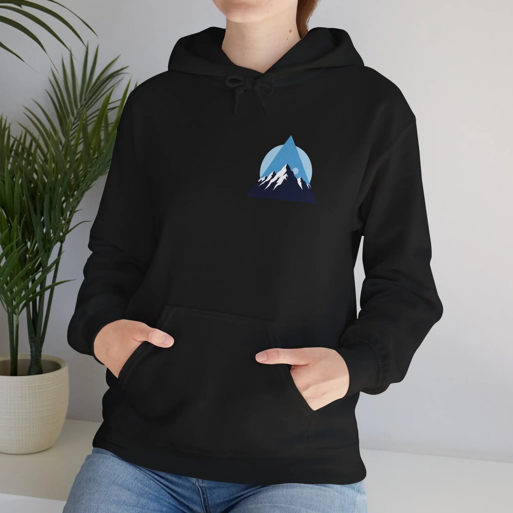 Mountain Adventure Unisex Hooded Sweatshirt - Cozy Gift for Nature Lovers, Casual Wear, Outdoor Fun, Hiking, Travel Printify