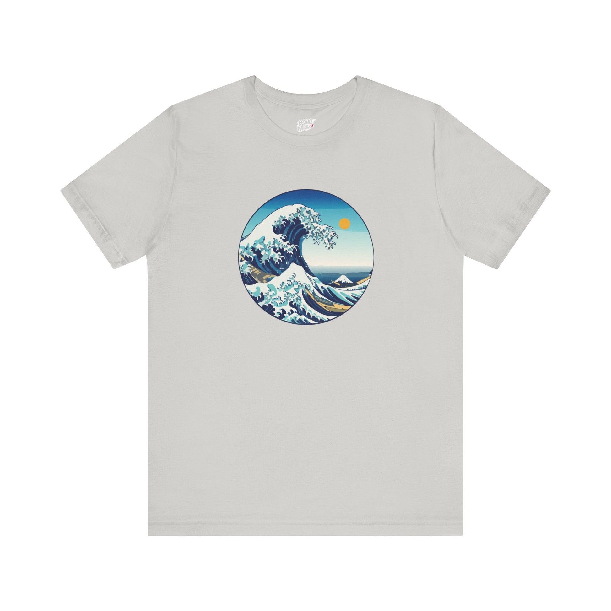 Ocean Wave Graphic Tee - Perfect for Beach Lovers, Summer Vibes, Casual Outfits, Gift for Surfers, Eco-Friendly Fashion Printify