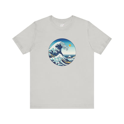 Ocean Wave Graphic Tee - Perfect for Beach Lovers, Summer Vibes, Casual Outfits, Gift for Surfers, Eco-Friendly Fashion Printify
