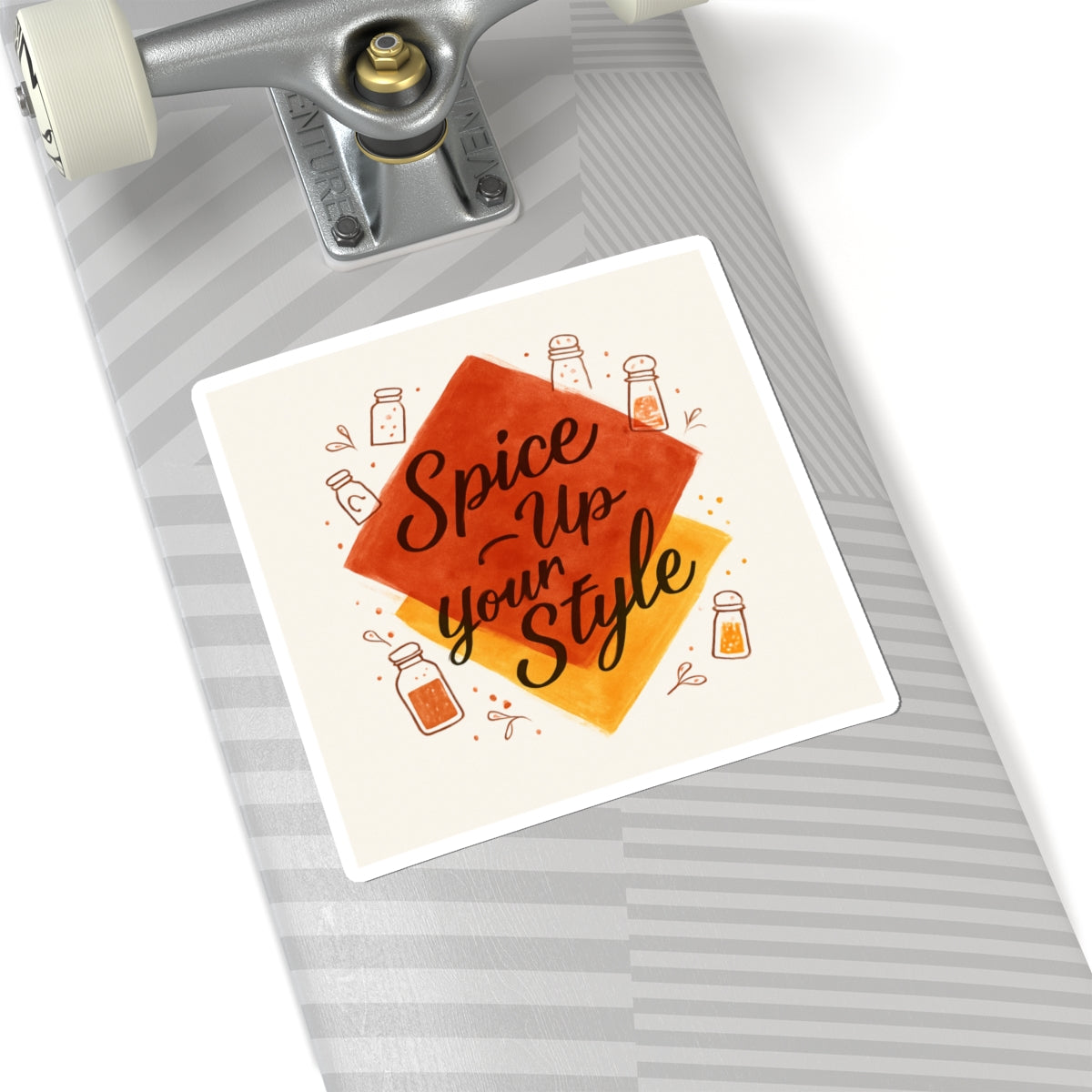 Sticker Set - Spice Up Your Style - Trendy Kiss-Cut Stickers Printify