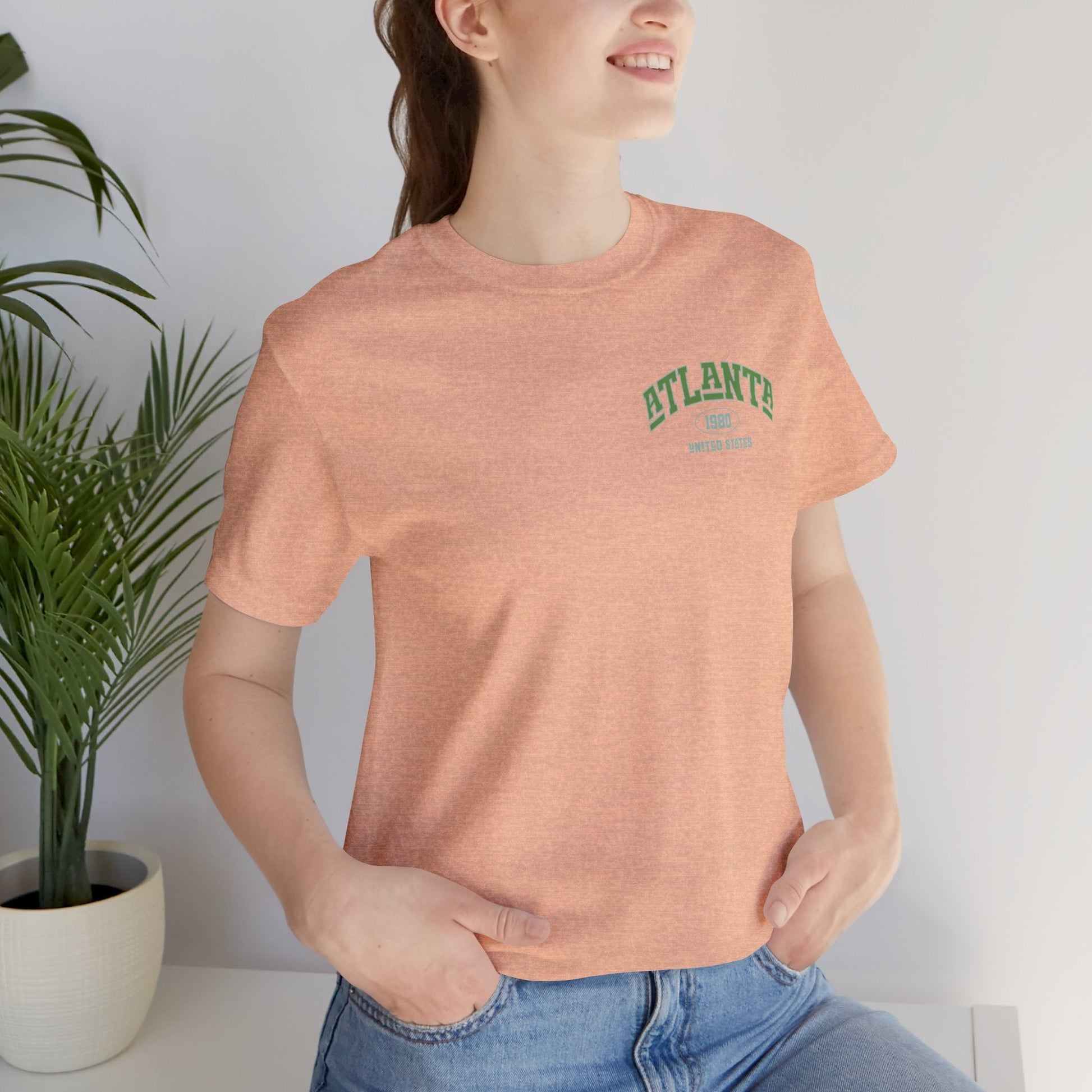 Atlanta Graphic Tee - Unisex Vintage Style T-Shirt, Casual Wear, Souvenir Gift, Travel Fan Apparel, Unique Atlanta Merch Boho Wear
