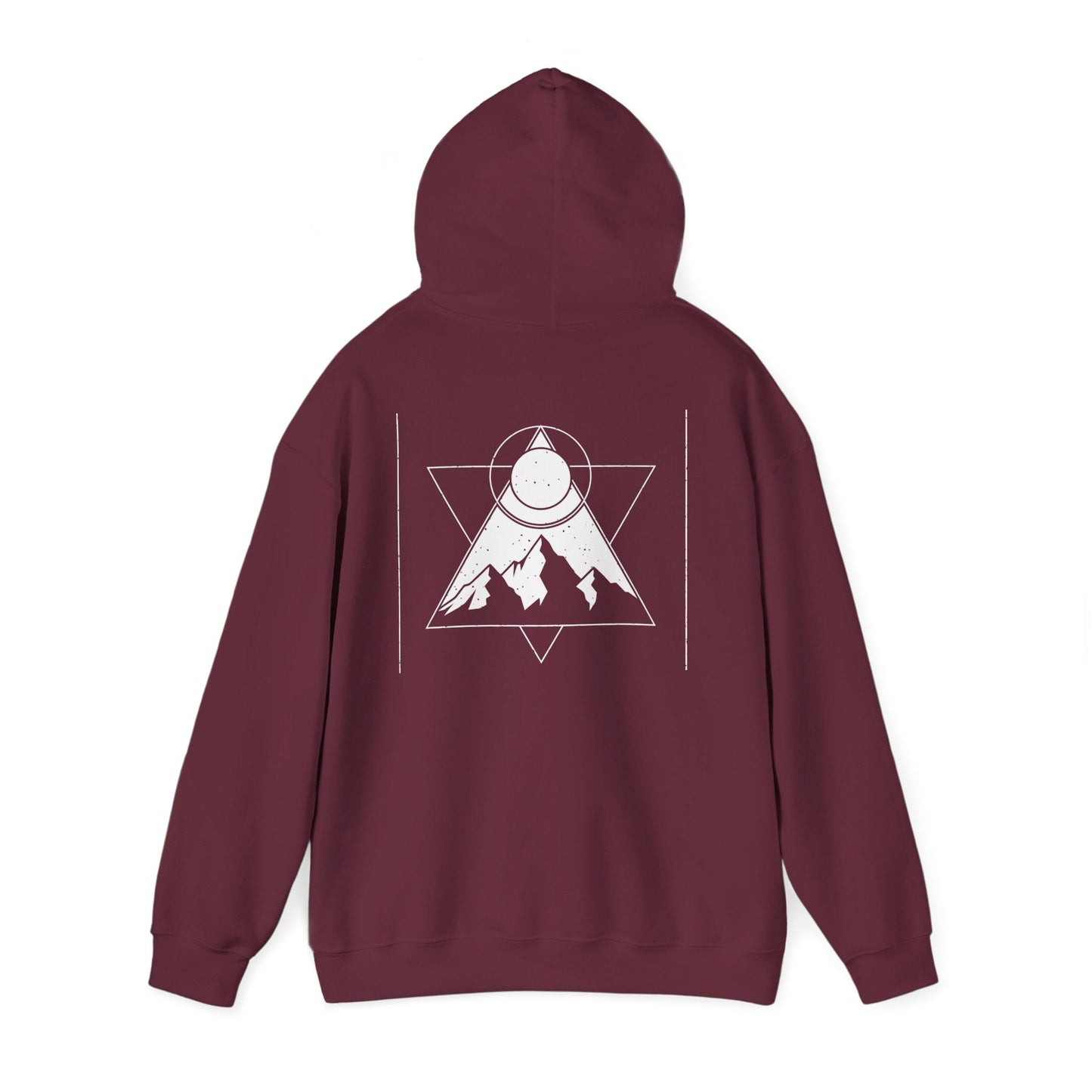 Mountain Adventure Hooded Sweatshirt Printify