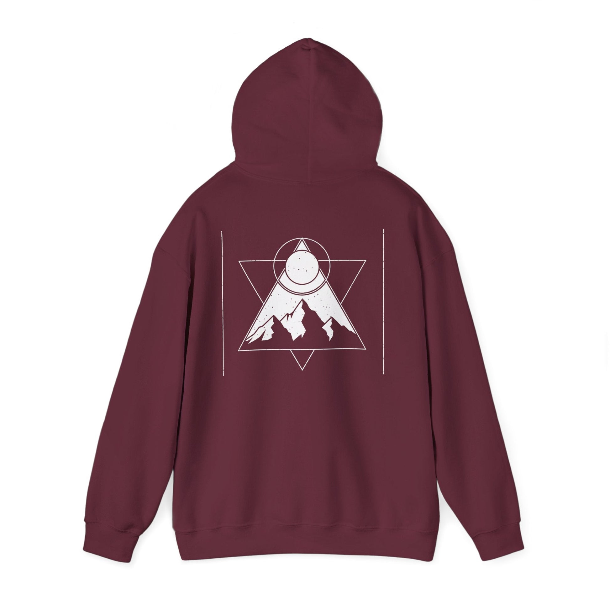 Mountain Adventure Hooded Sweatshirt Printify