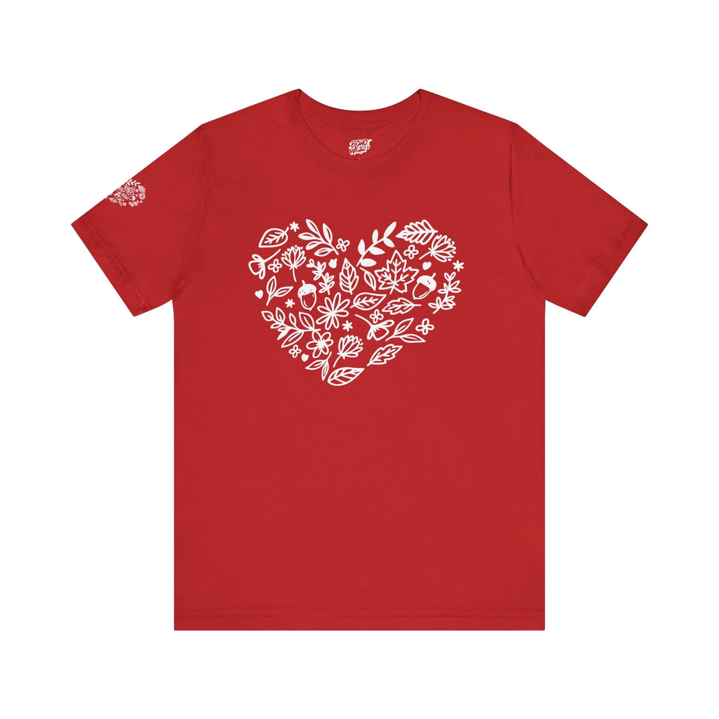 Floral Heart Tee Printify