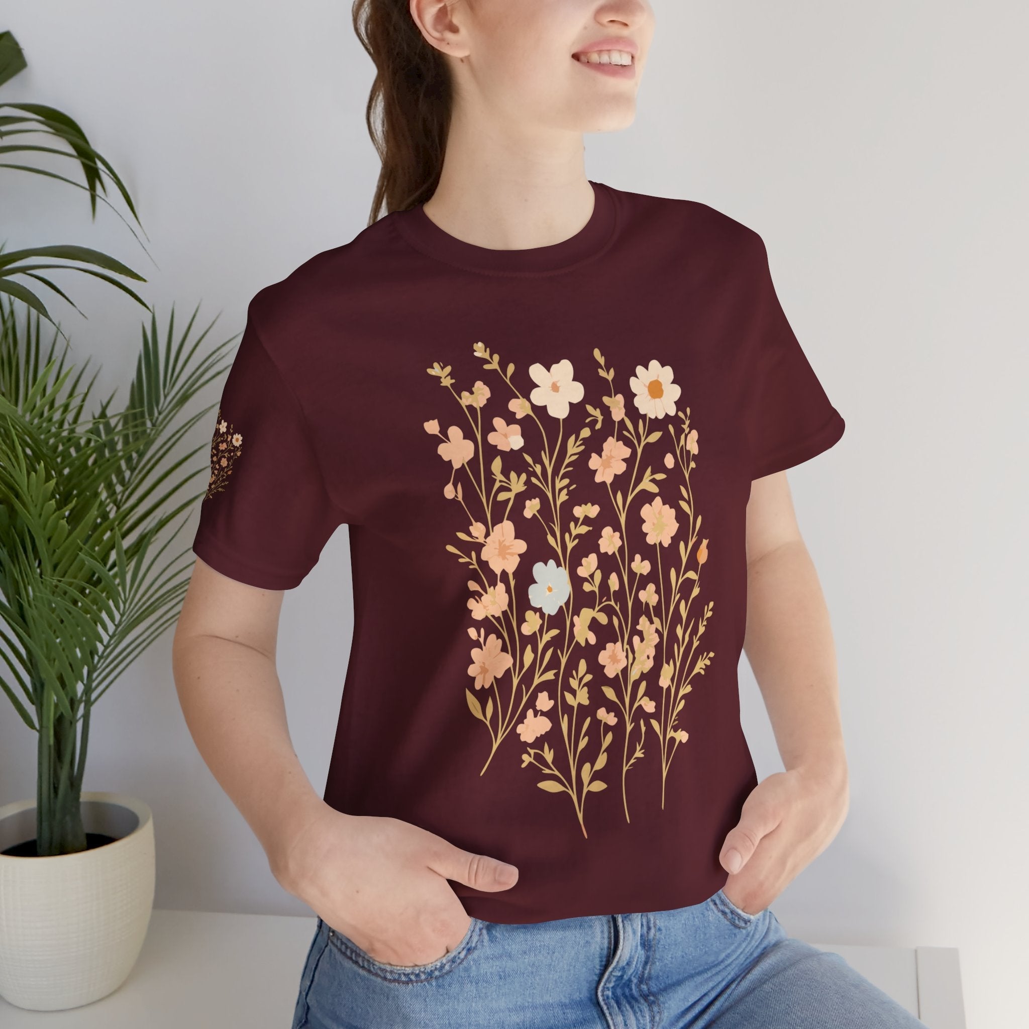 Wildflower Harmony Tee Printify