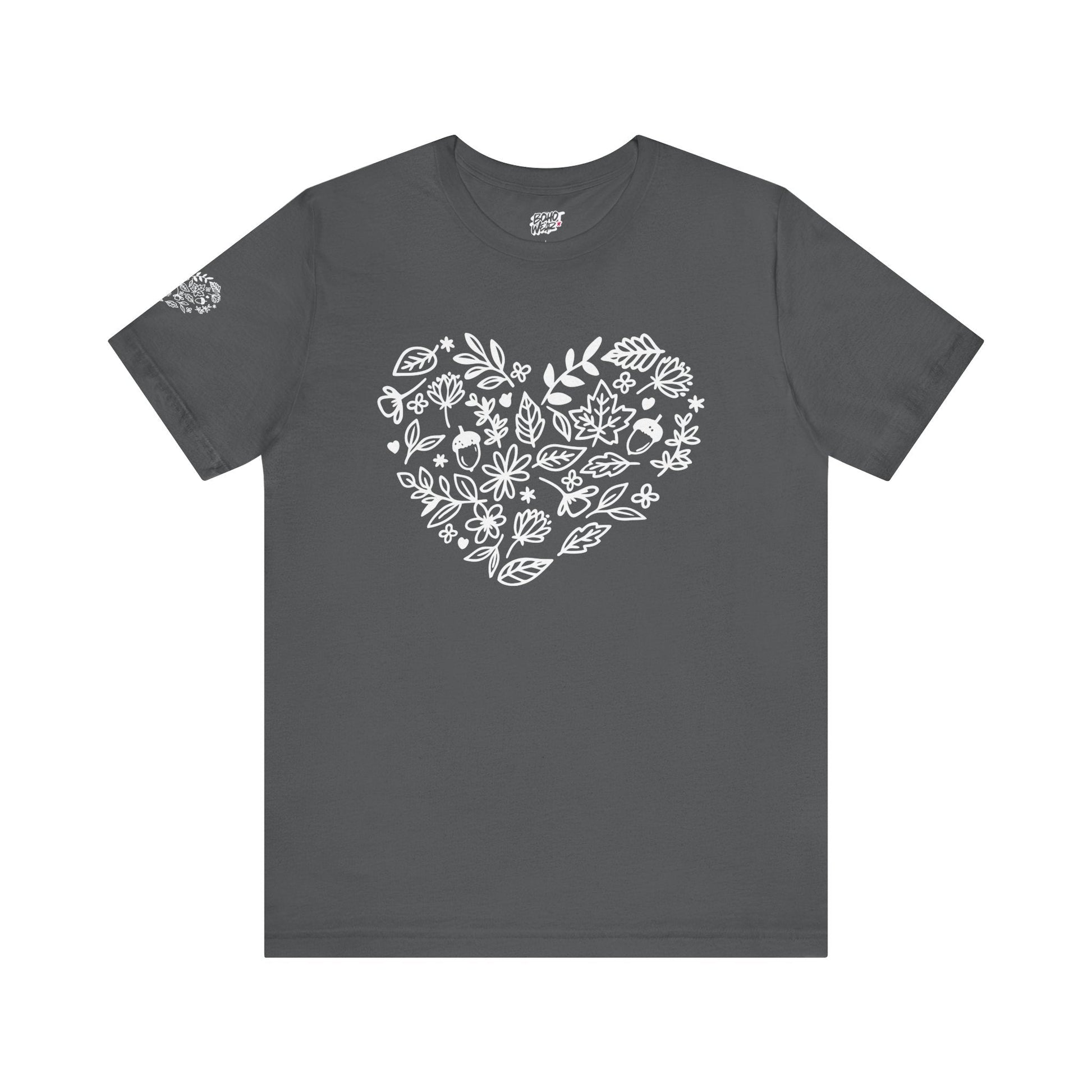 Floral Heart Tee Printify