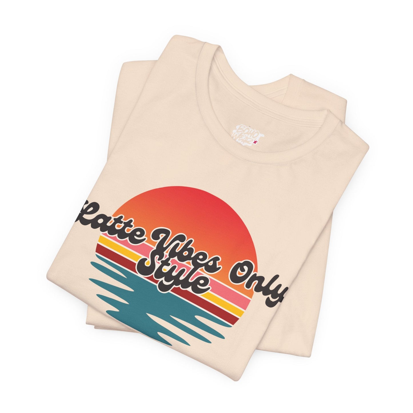 Latte Vibes Only T-Shirt Printify