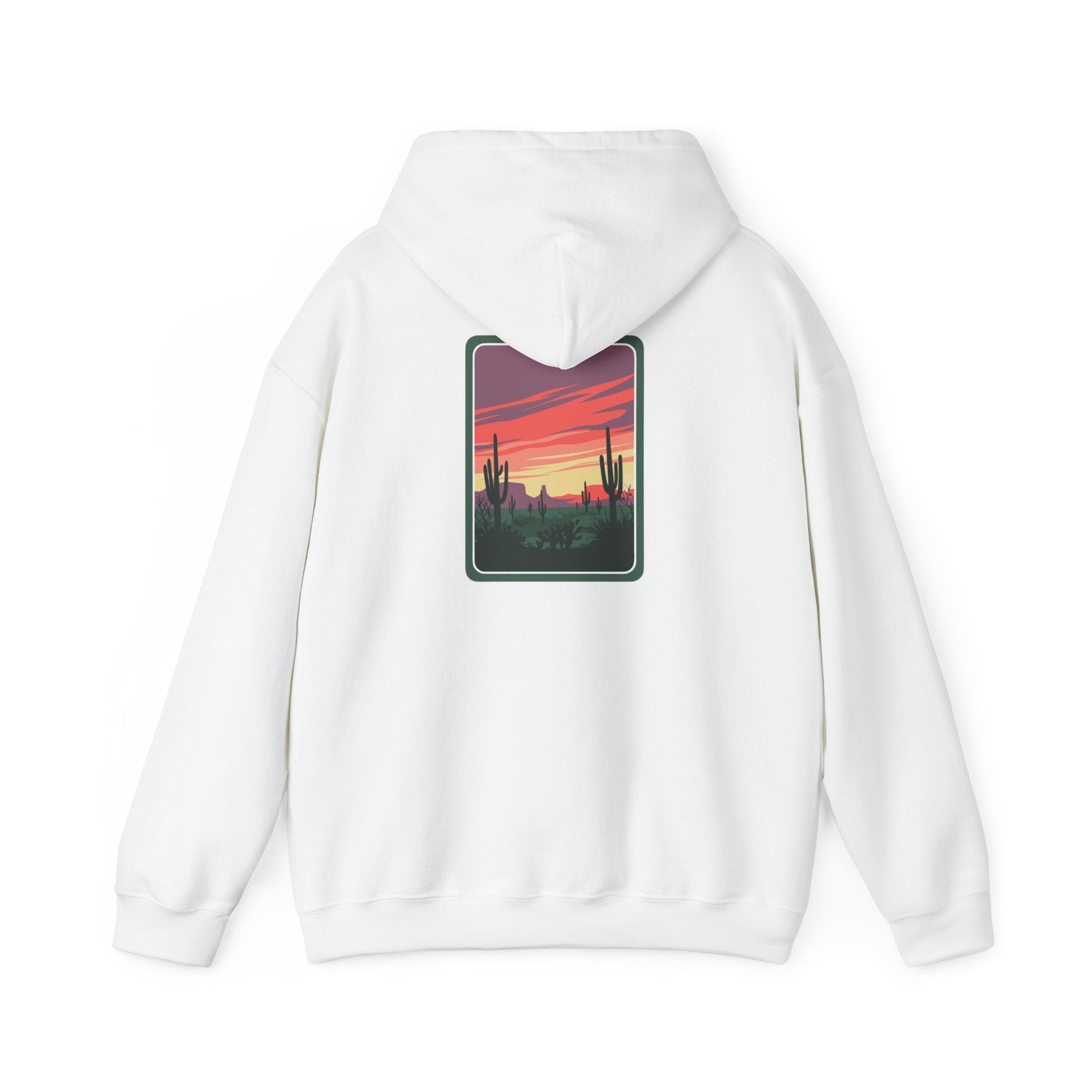 Desert Sunset Hoodie - Cozy Unisex Sweatshirt for Outdoor Lovers, Perfect for Gifts, Travel, Camping, and Relaxation Printify