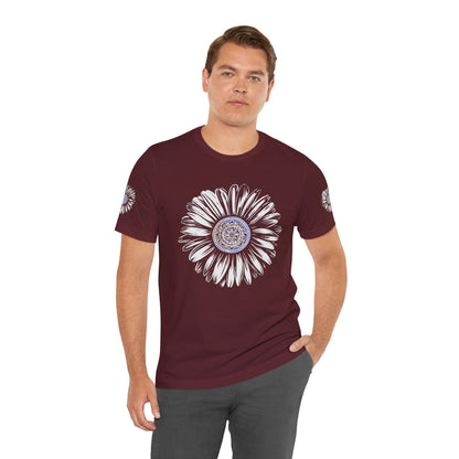 Boho Blue Mandala Tee Boho Wear
