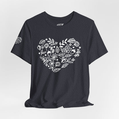Floral Heart Tee
