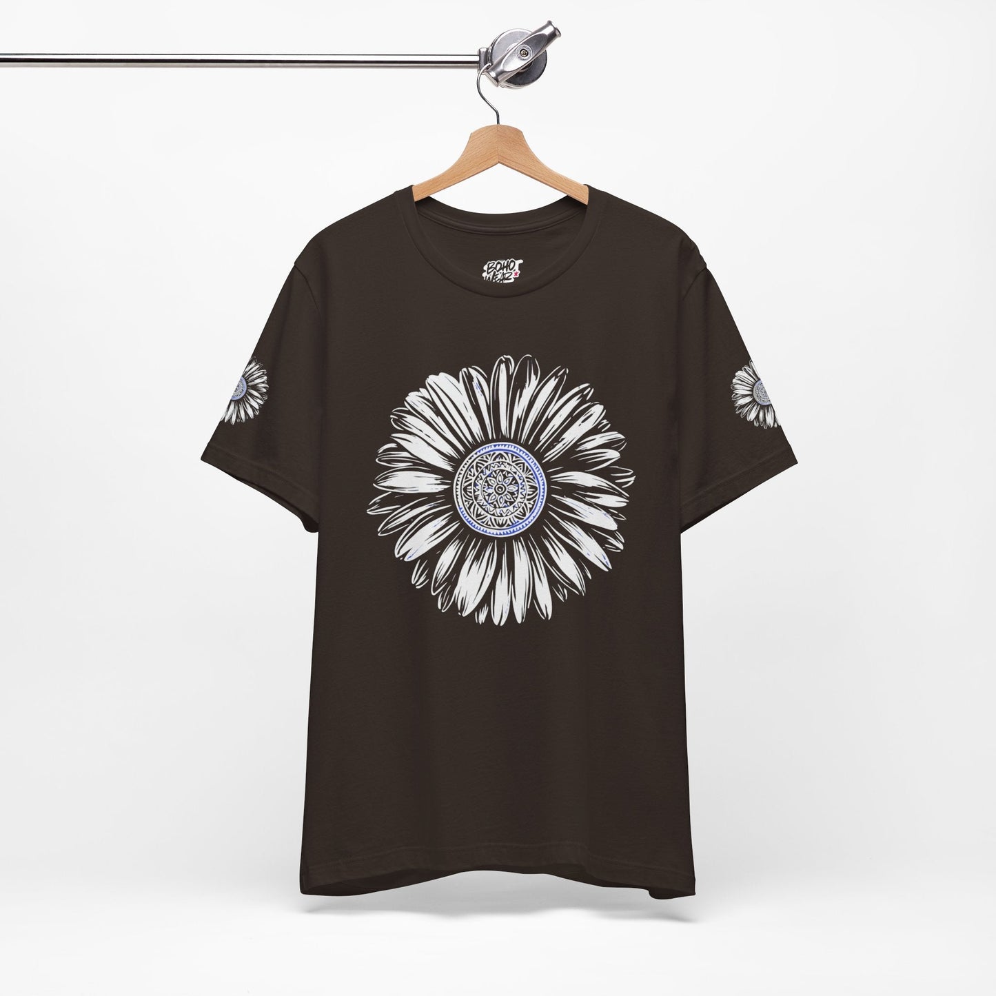 Boho Blue Mandala Tee Printify
