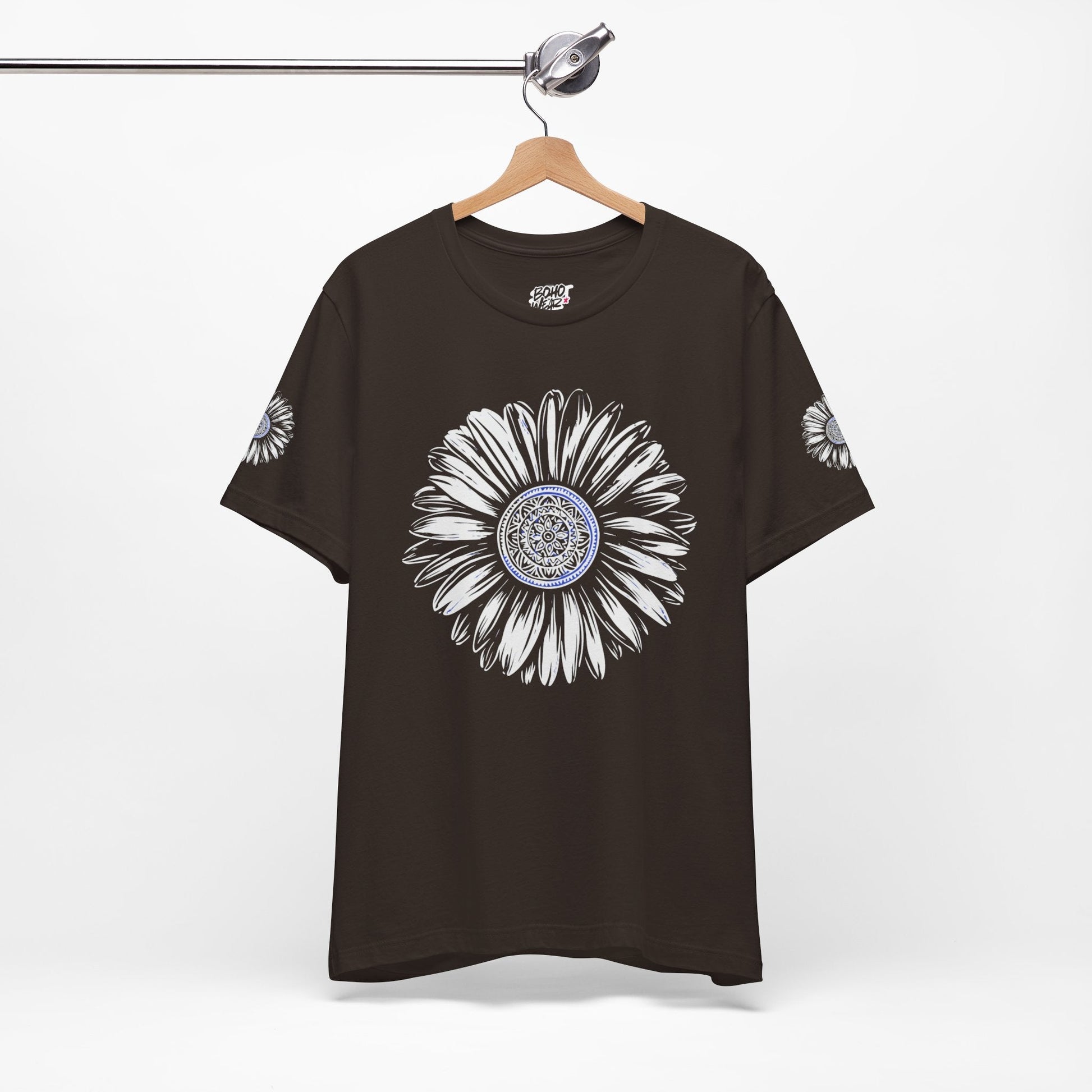 Boho Blue Mandala Tee Printify