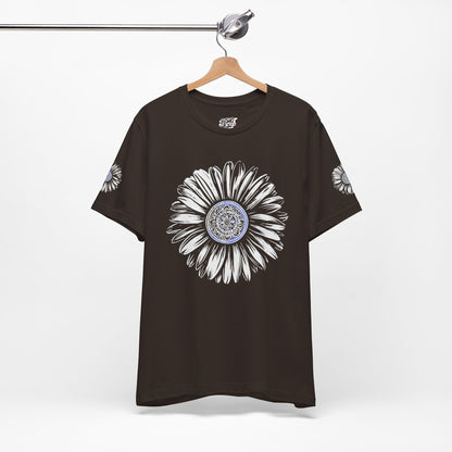 Boho Blue Mandala Tee Printify