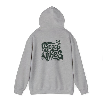 Good Vibes Unisex Heavy Blend Hoodie Printify
