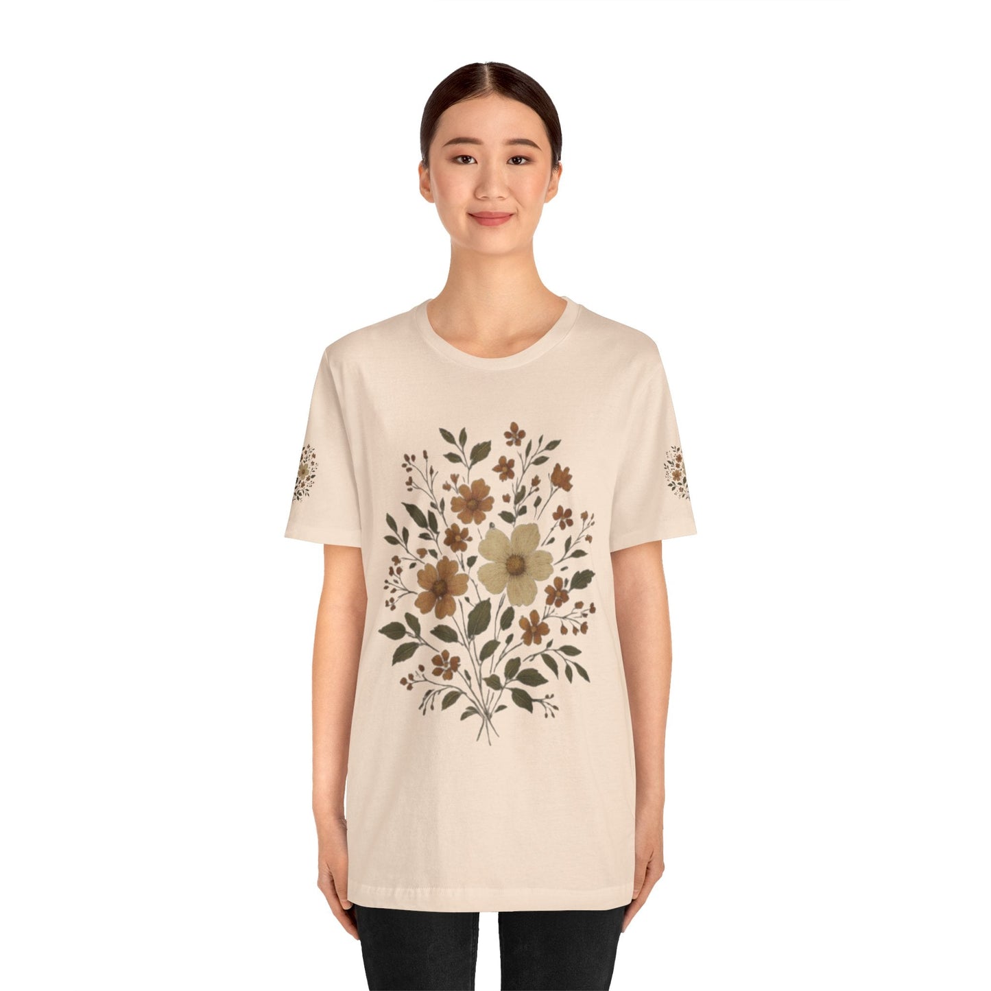 Boho Floral Tee Printify
