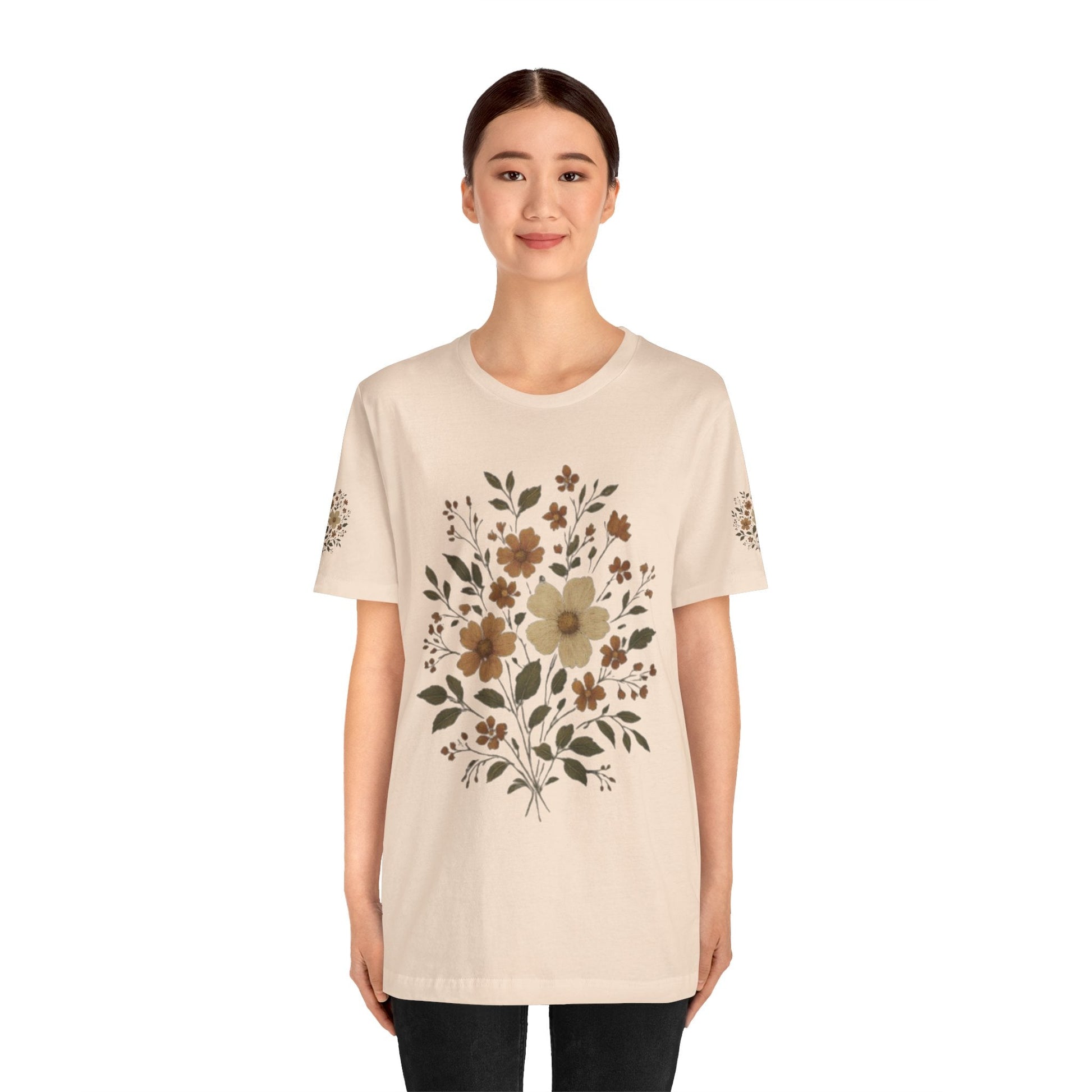 Boho Floral Tee Printify