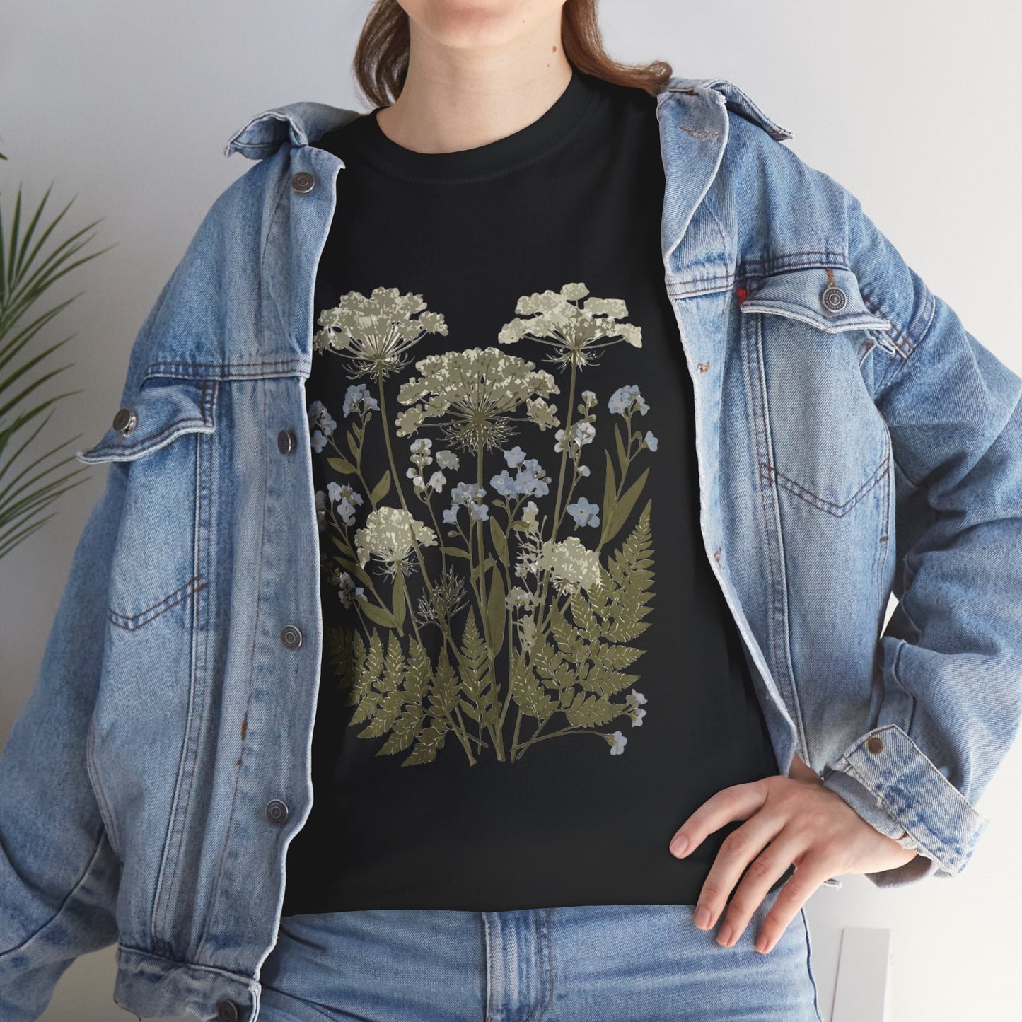 Botanical Art Unisex Heavy Cotton Tee Printify