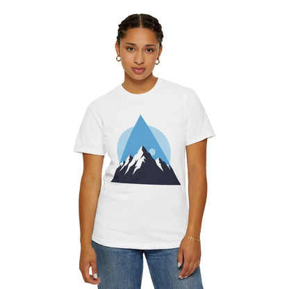 Mountain Adventure Unisex Garment-Dyed T-shirt | Nature Lover Shirt, Outdoor Gift, Hiking Tee, Graphic Tee, Travel Apparel Boho Wear