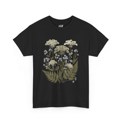 Botanical Art Unisex Heavy Cotton Tee Printify