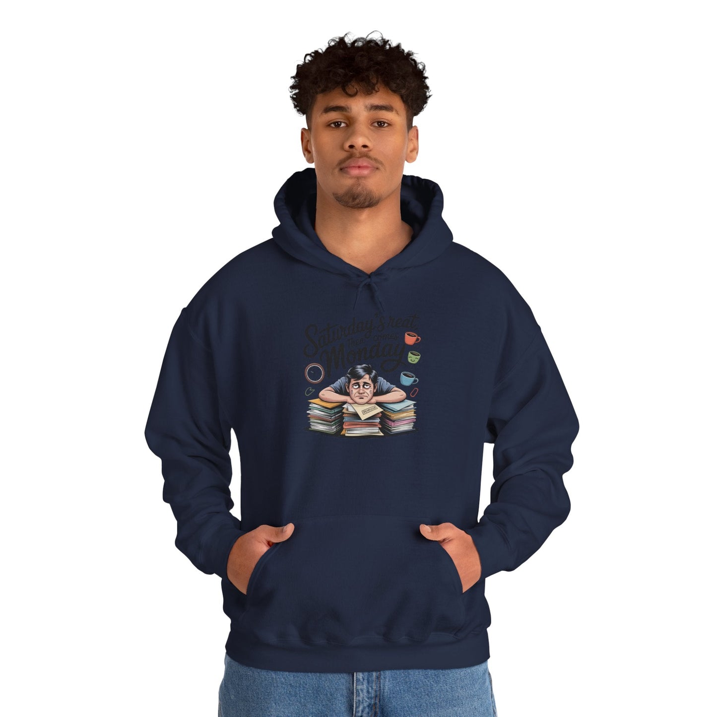 Funny Saturday's Relax Then Comes Monday Hoodie Boho Wear