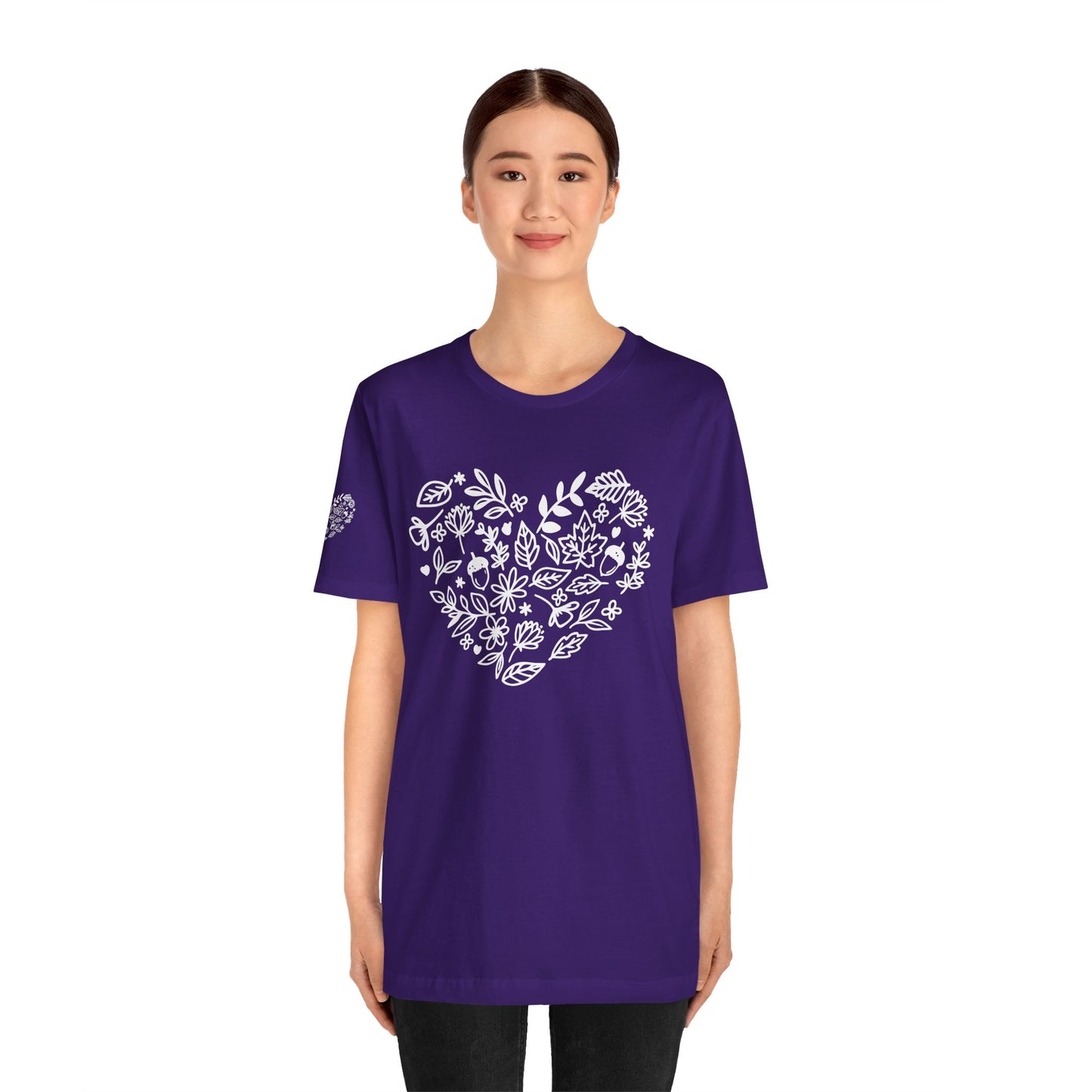 Floral Heart Tee