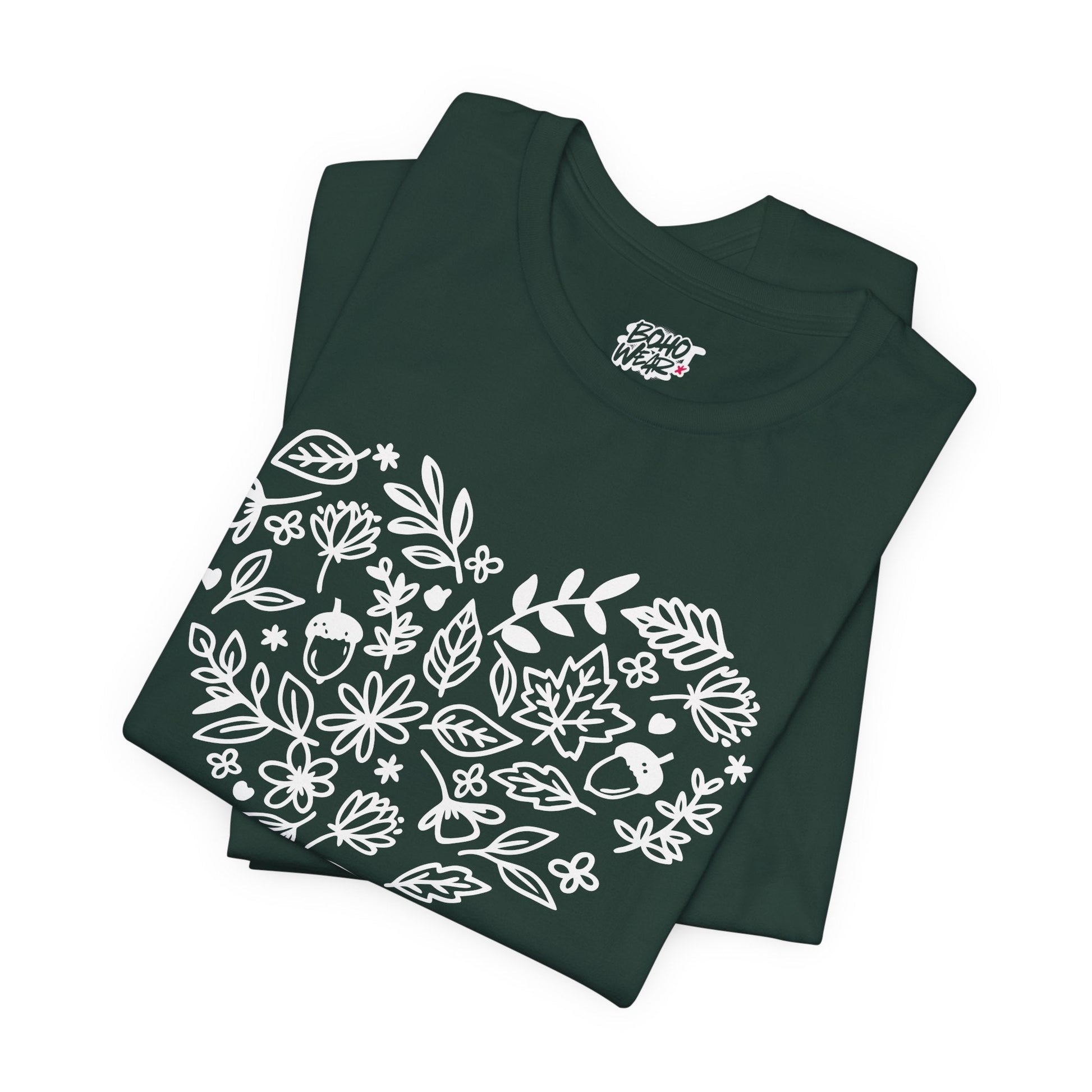 Floral Heart Tee Printify
