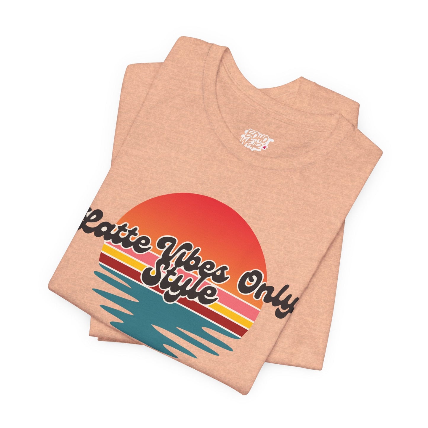Latte Vibes Only T-Shirt Printify