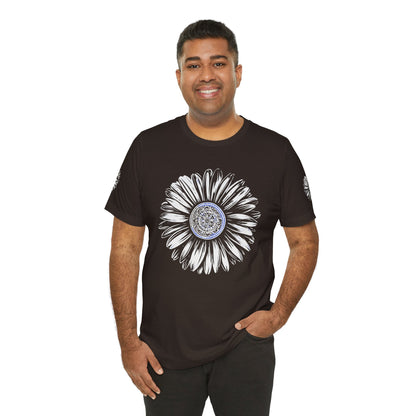 Boho Blue Mandala Tee Printify
