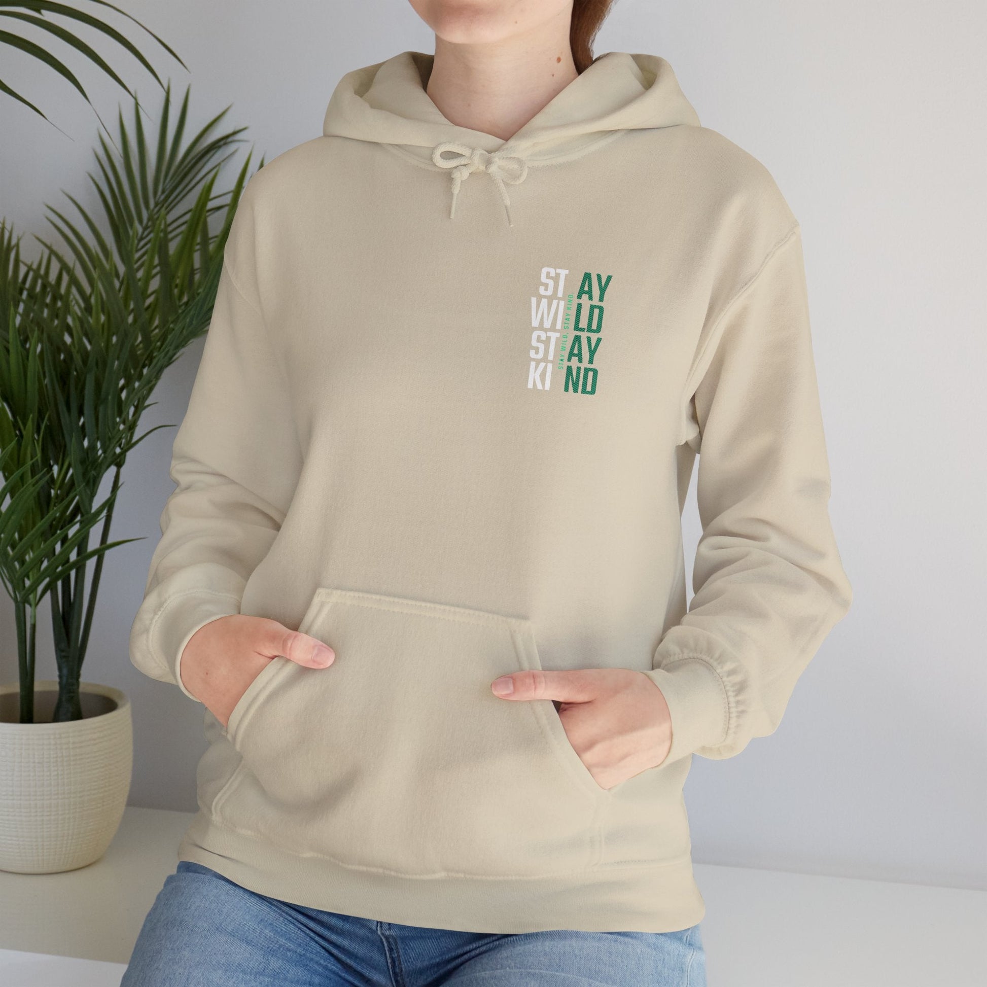 Stay Wild, Stay Kind Hoodie Printify