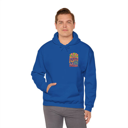 Colorful Retro Hoodie - Perfect for Cozy Days and Celebrations Printify