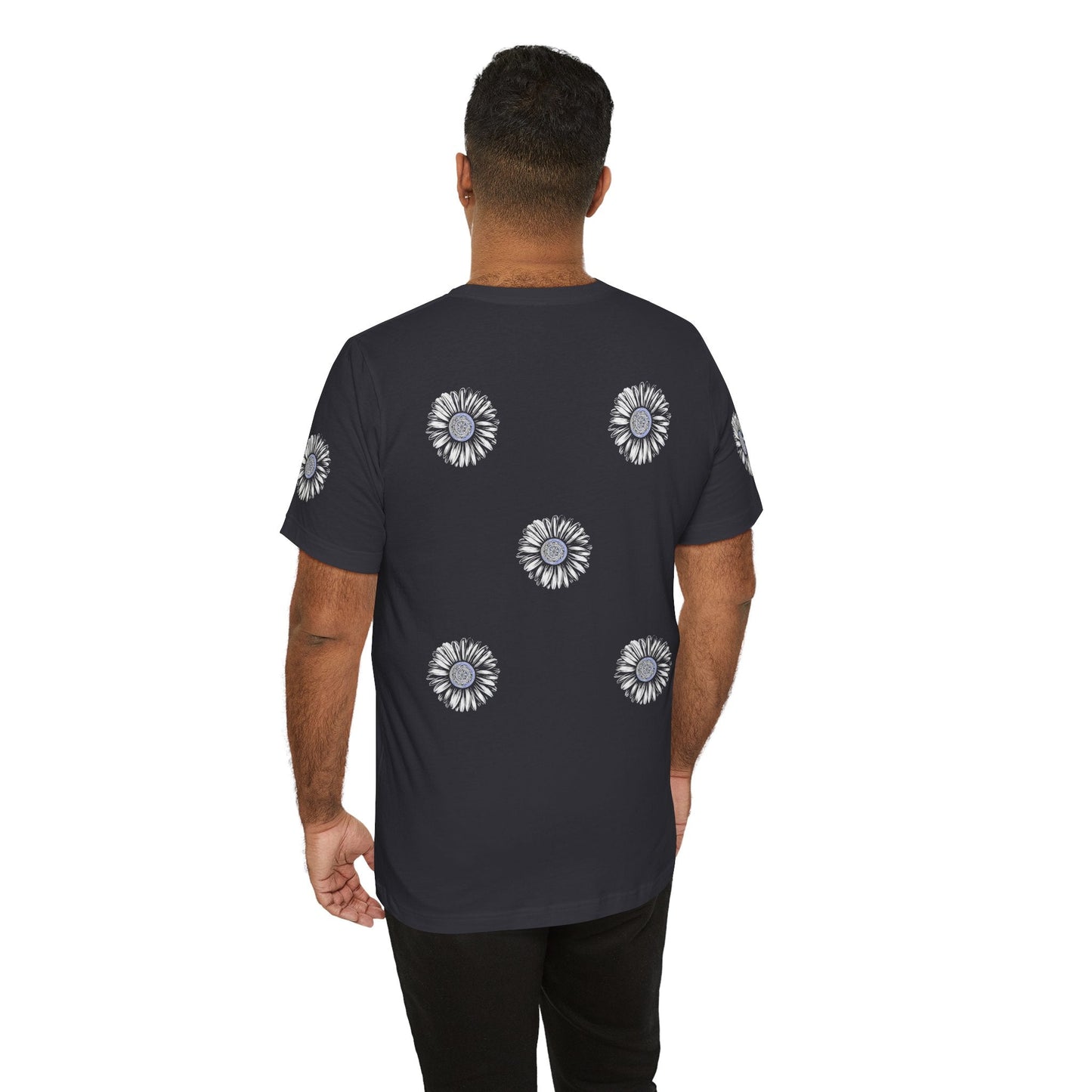 Boho Blue Mandala Tee Boho Wear