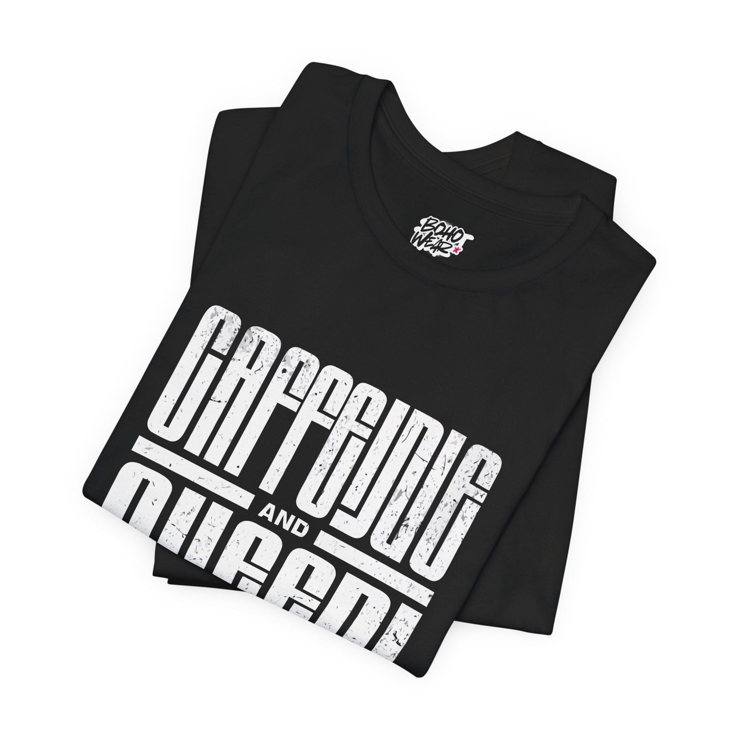 T-Shirt for Coffee Lovers - Caffeine Queen Design Printify