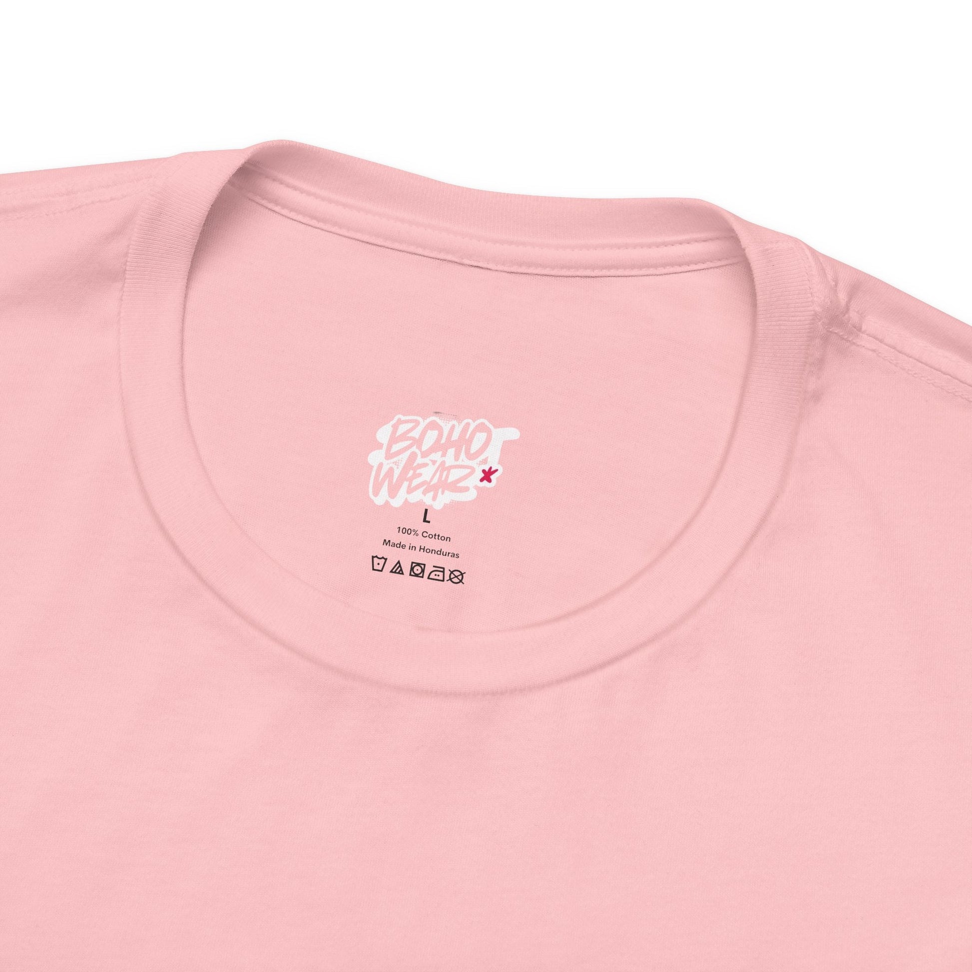 Pocket Boho Tee - Funny Botanic Autumn Design Boho Wear