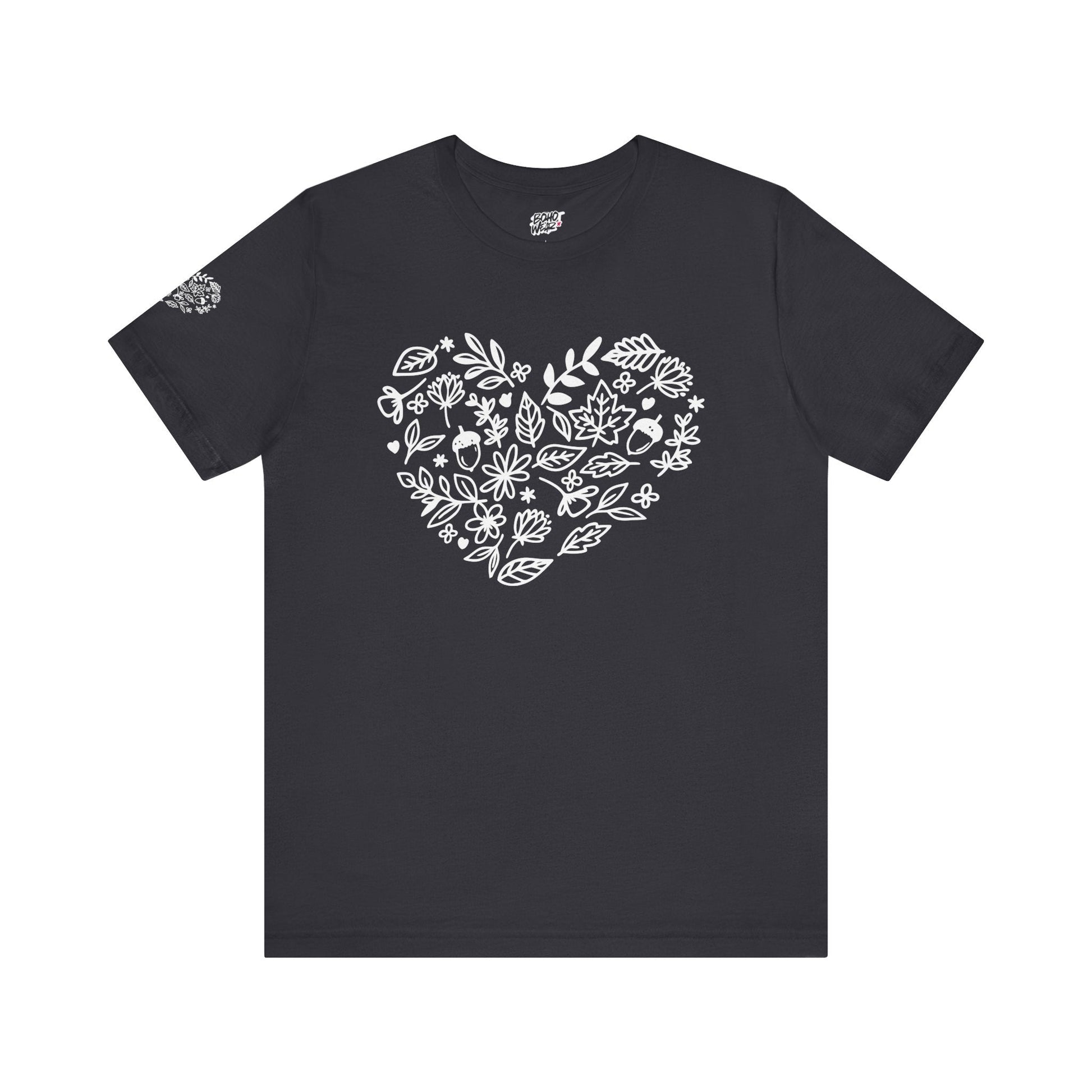 Floral Heart Tee Printify