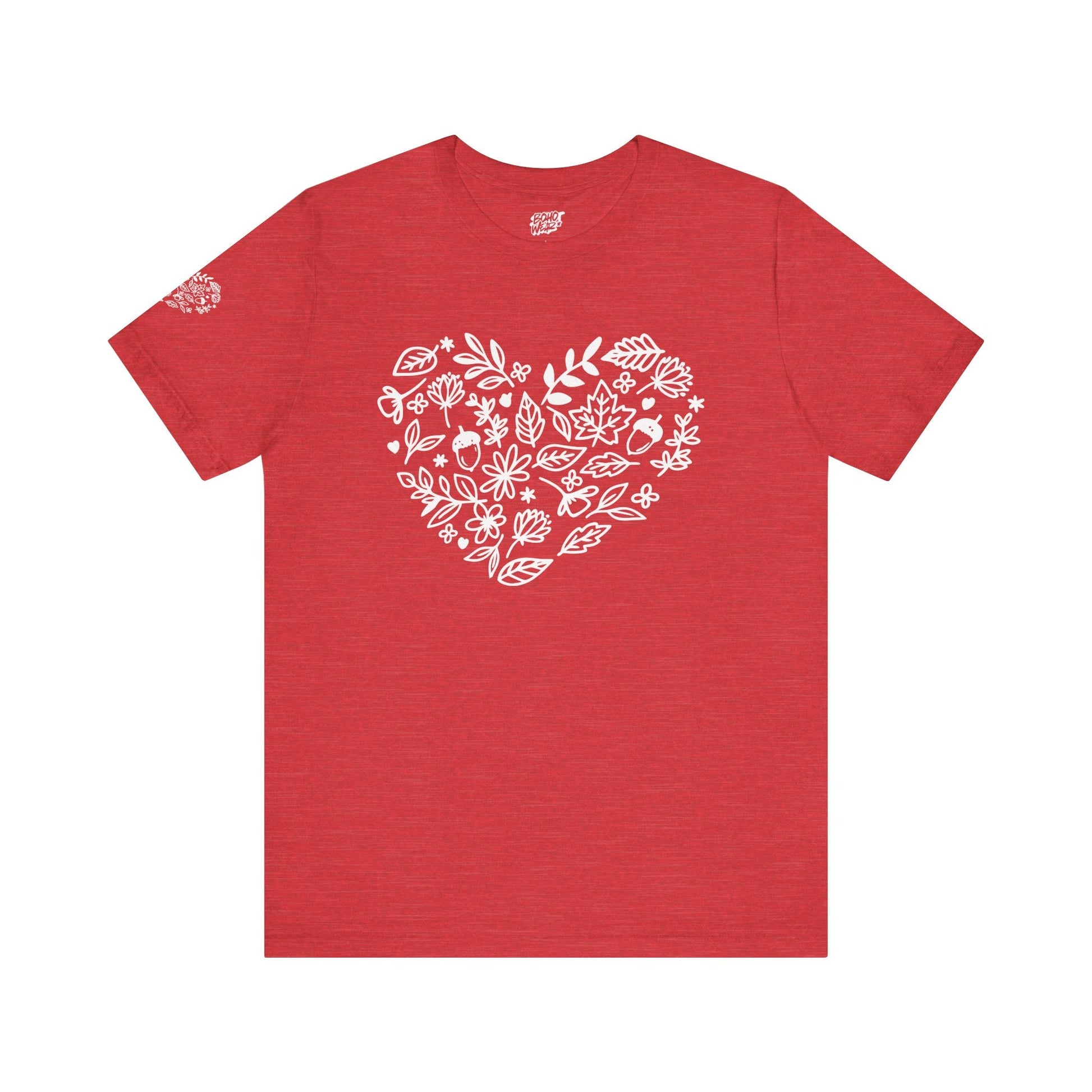 Floral Heart Tee Printify