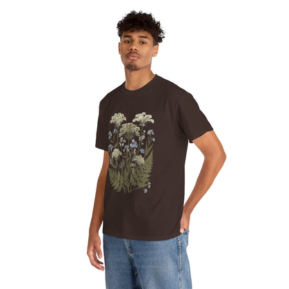 Botanical Art Unisex Heavy Cotton Tee Printify