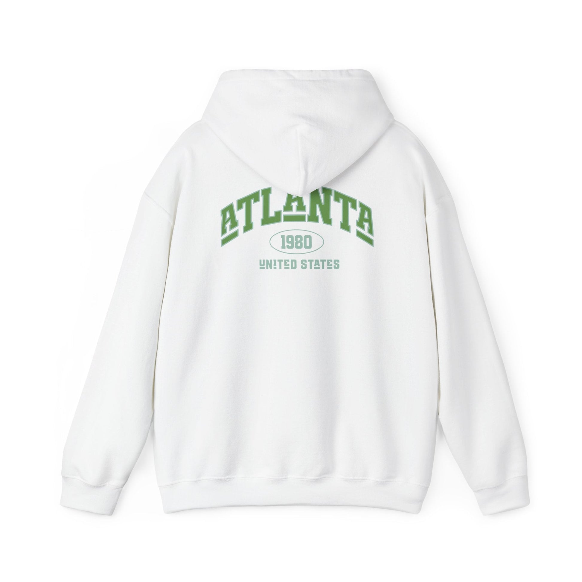 Atlanta Vintage Hooded Sweatshirt - Cozy Casual Wear for Every Occasion, Unisex Sweatshirt, Retro Hoodie, Gift for Atlanta Fans Boho Wear
