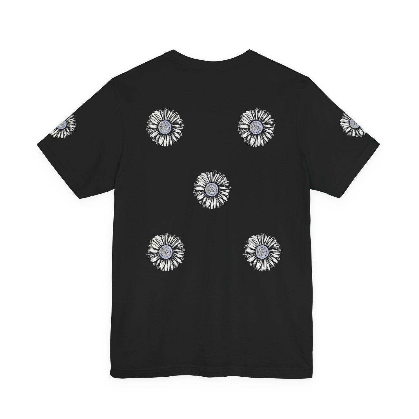 Boho Blue Mandala Tee Printify