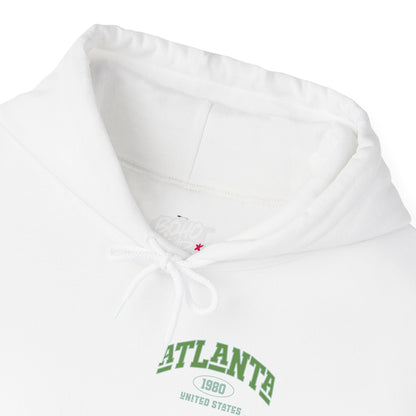 Atlanta Vintage Hooded Sweatshirt - Cozy Casual Wear for Every Occasion, Unisex Sweatshirt, Retro Hoodie, Gift for Atlanta Fans Boho Wear