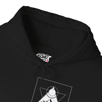 Mountain Adventure Hooded Sweatshirt Printify