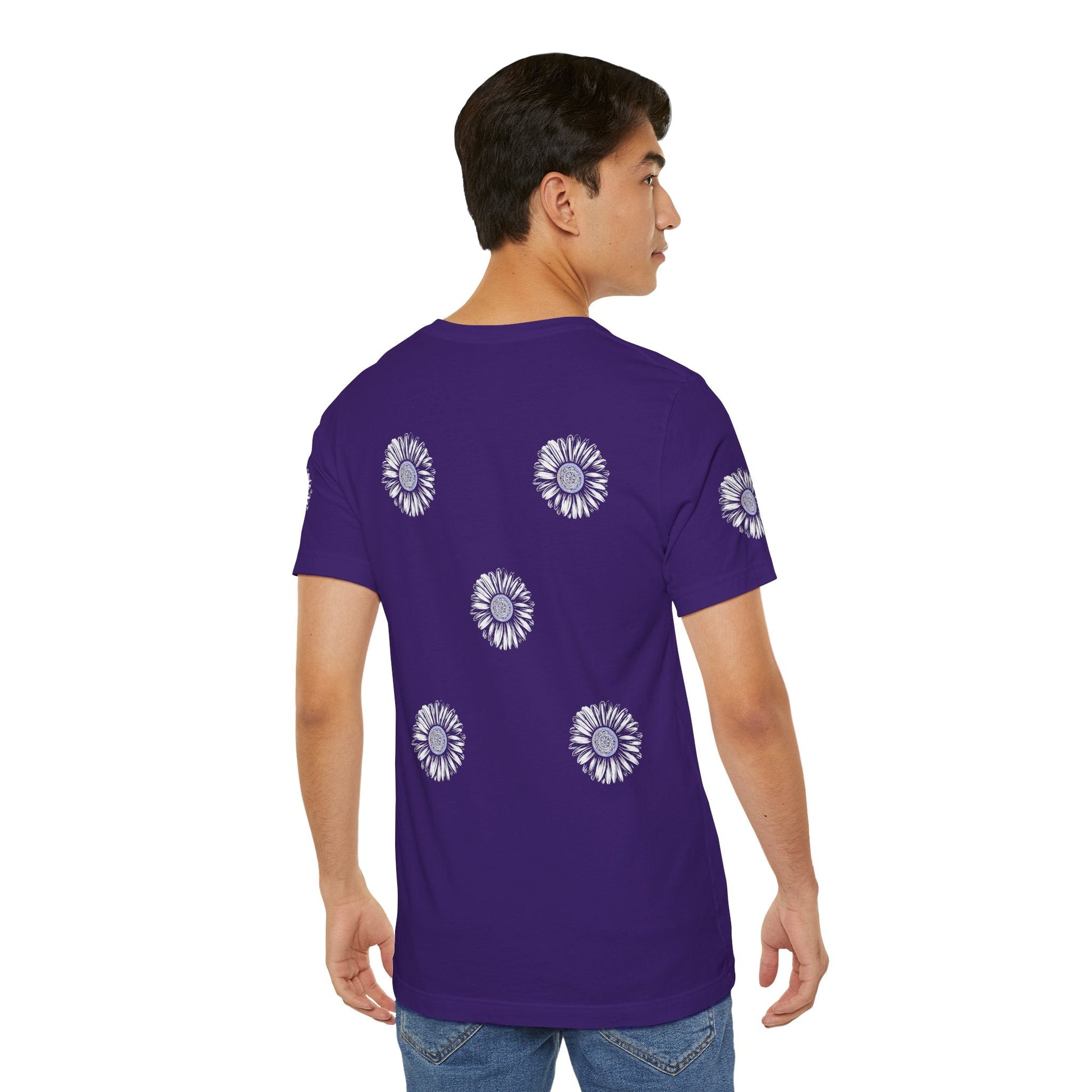 Boho Blue Mandala Tee Boho Wear