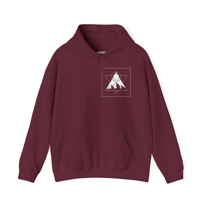 Mountain Adventure Hooded Sweatshirt Printify