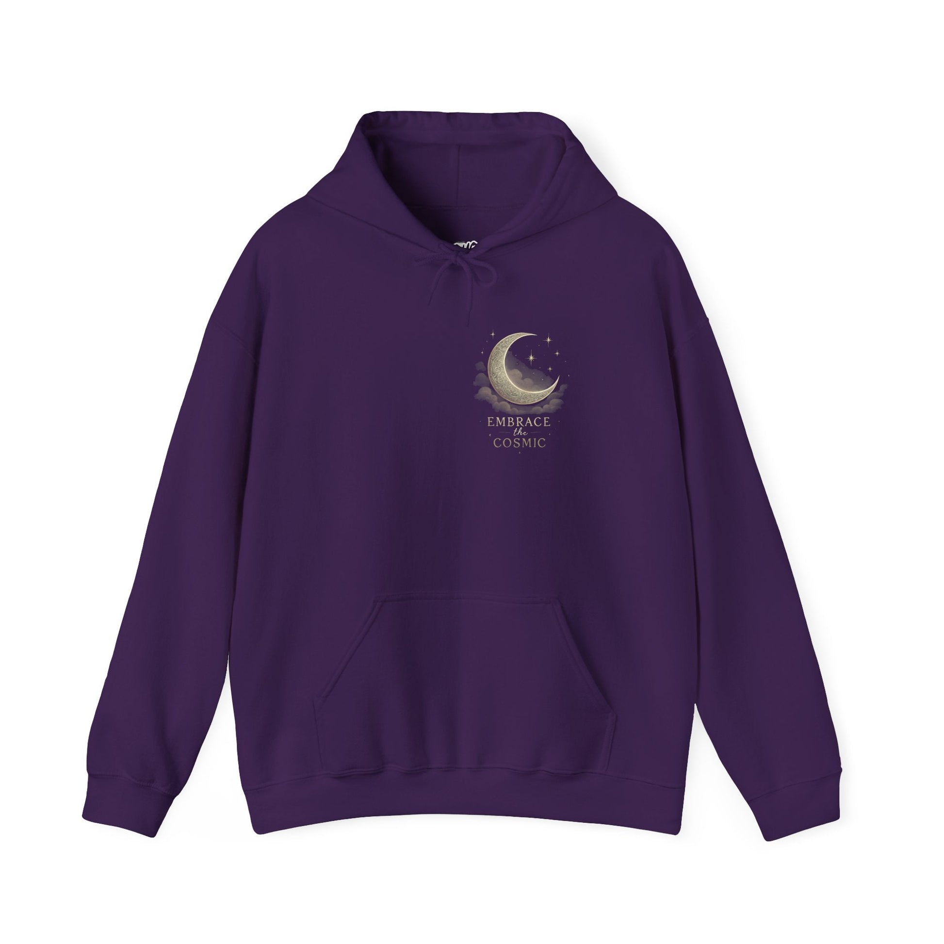 Space Embrace Hoodie Sweatshirt Printify