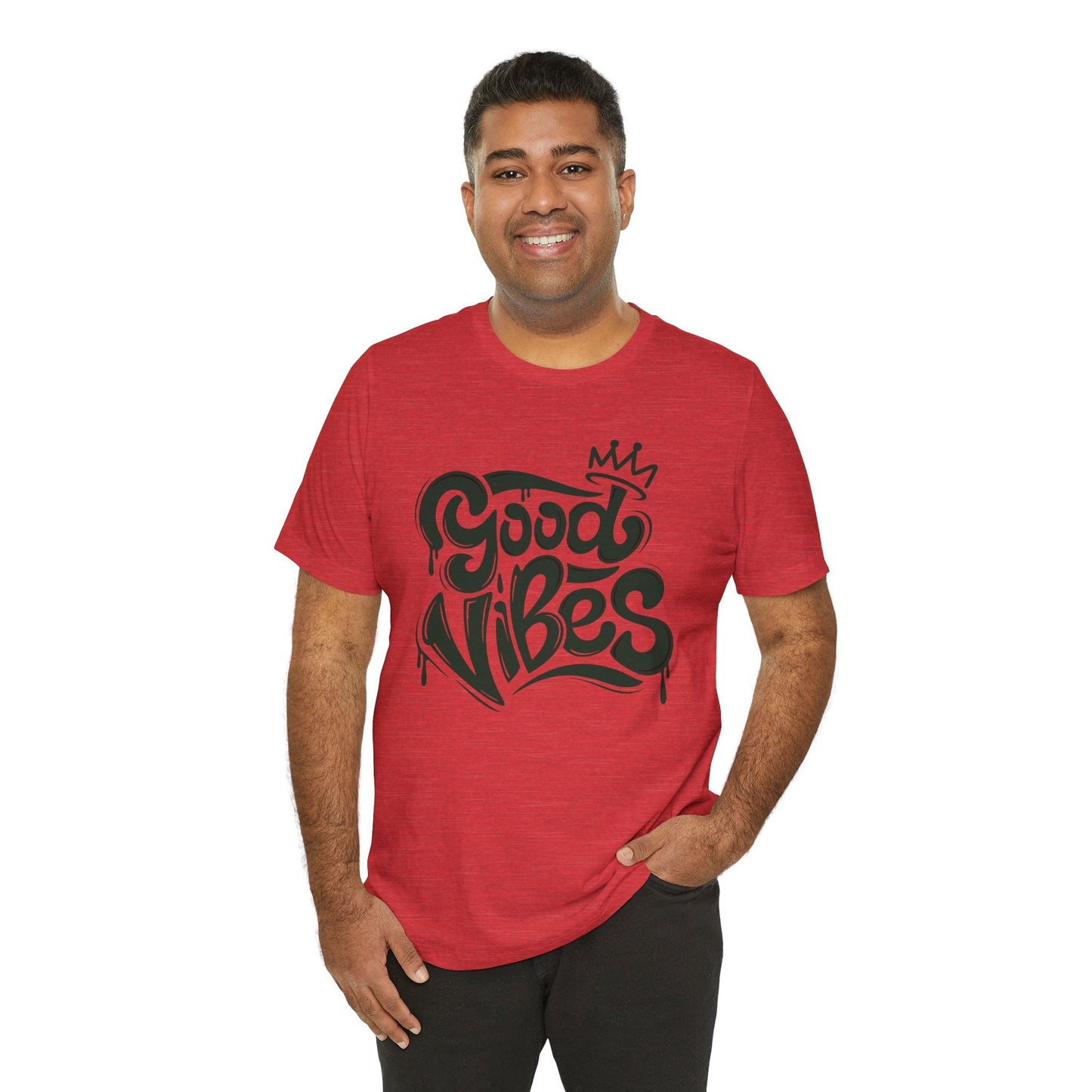 Good Vibes Unisex Jersey Tee Printify